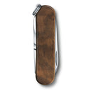 Victorinox Classic SD Wood Swiss Army Knife 58 mm, Walnut Wood