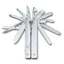 Victorinox Swiss Army Knife Swiss Tool MX, (11.5 cm) Gray, Steel, Outdoor Multitool Pocket Knife