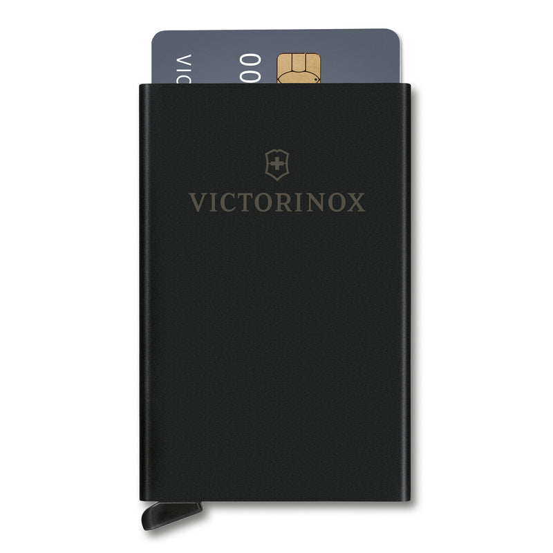 Victorinox Altius Secrid Essential Card Wallet, 10 cm, Black, Aluminium, RFID
