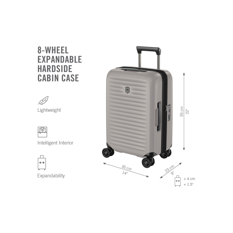 Victorinox Airox Advanced, Frequent Flyer Carry-On, Stone White