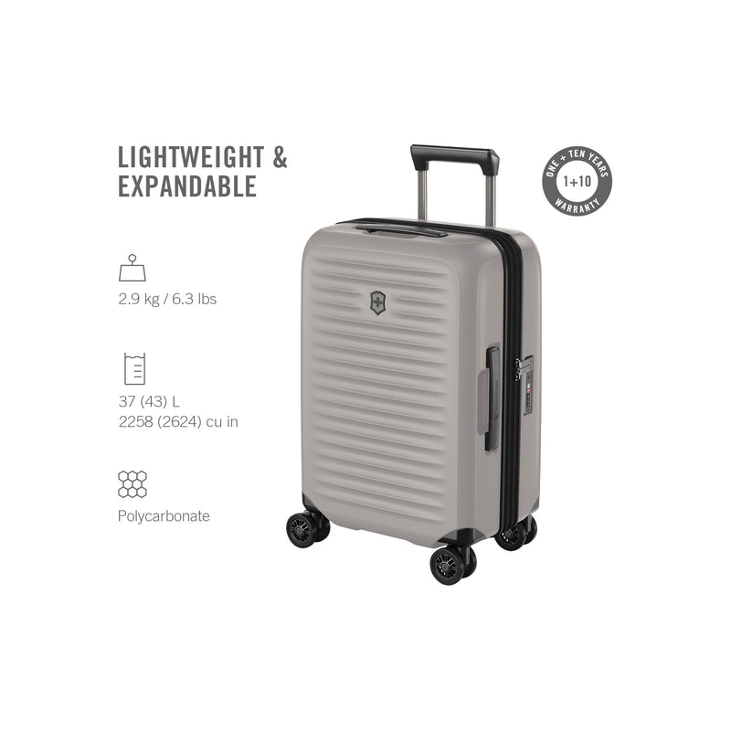 Victorinox Airox Advanced, Frequent Flyer Carry-On, Stone White