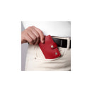 Victorinox Altius Secrid Card Wallet, 10 cm, Red, Leather, Money Purse