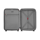 Wenger, Flyn Check-In Large Hardside Luggage, 75 cm (102 liters), Polycarbonate/ABS Blend, Black