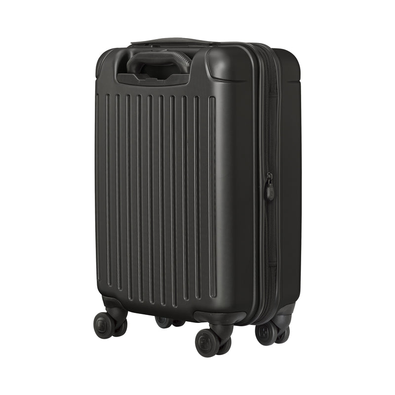 Wenger, Flyn Carry-on Hardside Luggage, 54 cm (32 liters), Polycarbonate/ABS Blend, Black