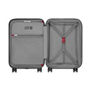 Wenger, Flyn Carry-on Hardside Luggage, 54 cm (32 liters), Polycarbonate/ABS Blend, Black