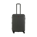 Wenger, Flyn Check-In Medium Hardside Check-In Luggage, 66 cm (65 liters), Polycarbonate/ABS Blend, Black