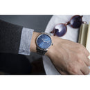 Wenger URBAN CLASSIC Ø42, SST Case, Blue Dial, SST Bracelet - Men's Watch