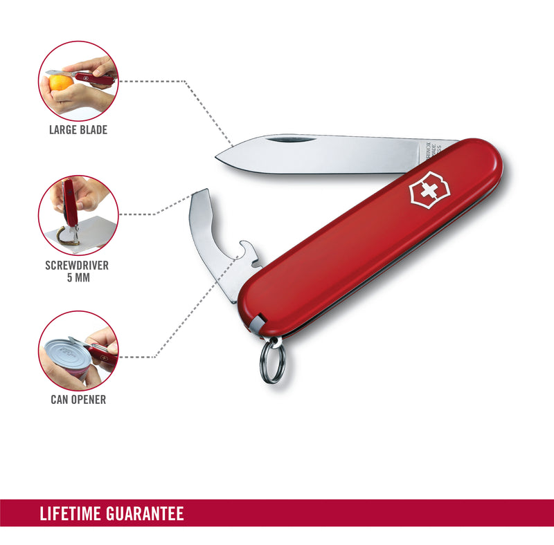 Victorinox Swiss Army Knife - Bantam - 8 Functions 84 mm Red
