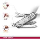 Victorinox Swiss Army Knife - Signature - 7 Functions  LED 58 mm Grey