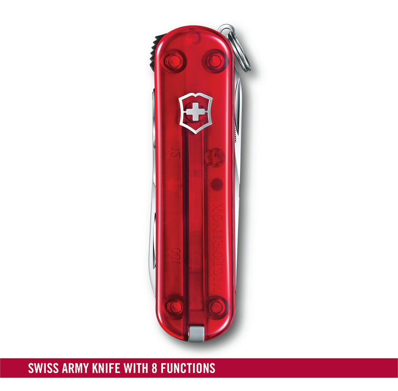 Victorinox Swiss Army Knife - NailClip 580 - 8 Functions 65 mm Red