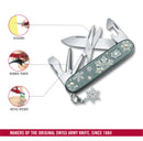 Victorinox Pioneer X Winter Magic Special Edition 2020 Swiss Army Knife  9 Functions 93 mm Blue
