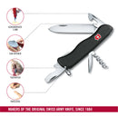 Victorinox Swiss Army Knife - Picknicker - 11 Functions 111 mm Black