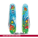 Victorinox Swiss Army Knife - My First Victorinox Children Sets - 9 Functions 84 mm Blue