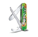 Victorinox Swiss Army Knife - My First Victorinox Children Sets - 9 Functions 84 mm Green