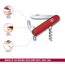 Victorinox Waiter Swiss Army Knife 9 Functions 84 mm Red