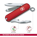 Victorinox Rally Swiss Army Knife 9 Functions 58 mm Red
