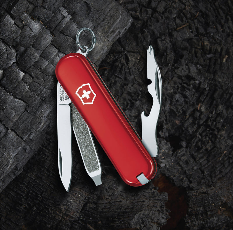 Victorinox Rally Swiss Army Knife 9 Functions 58 mm Red