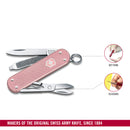 Victorinox Swiss Army Knife -SWISS CLASSICS - 5 Function, Multitool with a Pair of Scissors in Alox Scales - Cotton Candy, 58 mm