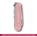 Victorinox Swiss Army Knife -SWISS CLASSICS - 5 Function, Multitool with a Pair of Scissors in Alox Scales - Cotton Candy, 58 mm