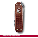 Victorinox Classic SD Precious Alox Swiss Army Knife 5 Functions 58 mm Brown