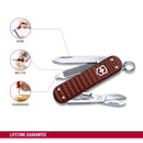 Victorinox Classic SD Precious Alox Swiss Army Knife 5 Functions 58 mm Brown