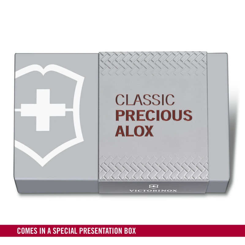 Victorinox Classic SD Precious Alox Swiss Army Knife 5 Functions 58 mm Brown