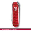 Victorinox Classic SD Precious Alox Swiss Army Knife 5 Functions 58 mm Red