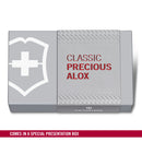 Victorinox Classic SD Precious Alox Swiss Army Knife 5 Functions 58 mm Red
