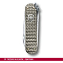 Victorinox Classic SD Precious Alox Swiss Army Knife 5 Functions 58 mm Gray