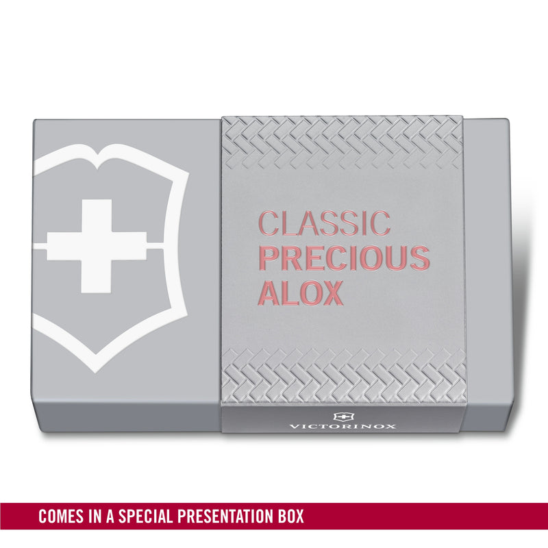 Victorinox  Classic SD Precious Alox Swiss Army Knife 5 Functions 58 mm Pink