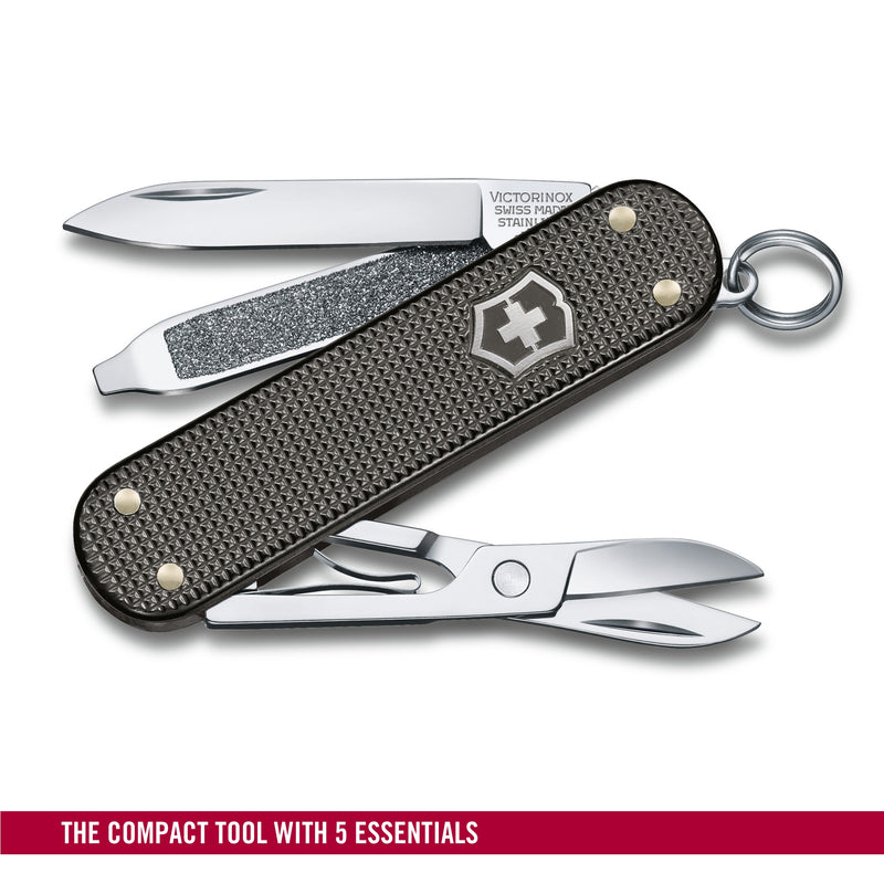 Victorinox Classic SD Alox 58mm Limited Edition 2022, Thunder Gray, Swiss Made