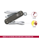 Victorinox Classic SD Alox 58mm Limited Edition 2022, Thunder Gray, Swiss Made