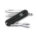 Victorinox Swiss Army Knife -SWISS CLASSICS - 7 Function, Multitool with a Pair of Scissors - Dark Illusion, 58 mm
