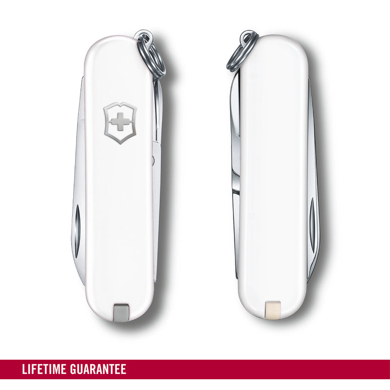 Victorinox Swiss Army Knife -SWISS CLASSICS - 7 Function, Multitool with a Pair of Scissors - Falling Snow, 58 mm