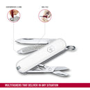 Victorinox Swiss Army Knife -SWISS CLASSICS - 7 Function, Multitool with a Pair of Scissors - Falling Snow, 58 mm