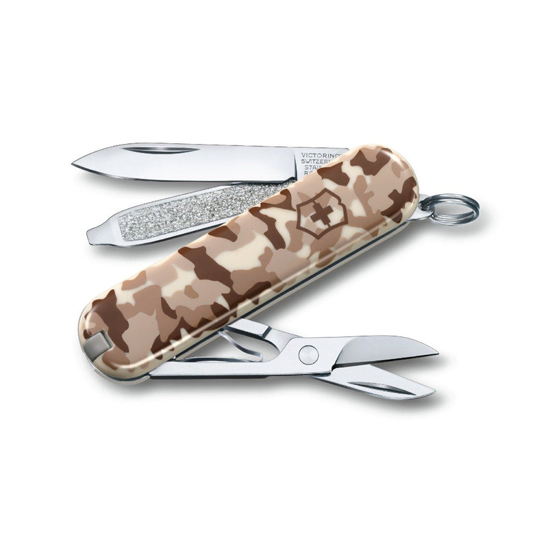 Victorinox Swiss Army Knife - Swiss Classic - 7 Functions 58 mm Brown