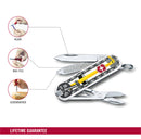 Victorinox Swiss Army Knife - Classic Limited Edition 2020 - 7 Functions Bike Ride 58 mm