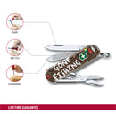 Victorinox Swiss Army Knife - Classic Limited Edition 2020 - 7 Functions Gone Fishing 58 mm Green