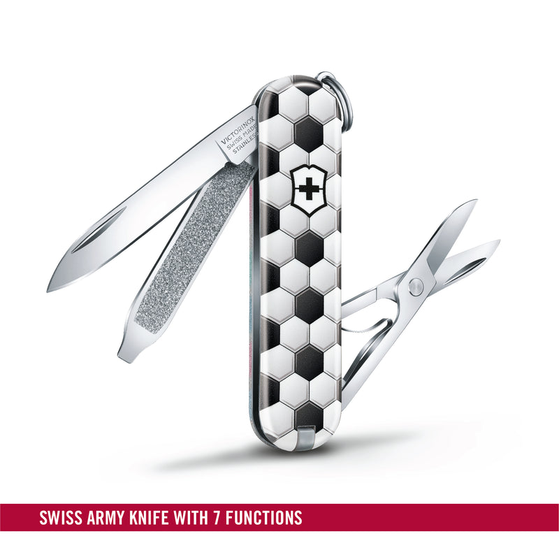 Victorinox Swiss Army Knife - Classic Limited Edition 2020 World Of Soccer -7 Functions 58 mm