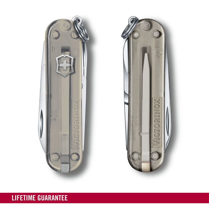 Victorinox Swiss Army Knife -SWISS CLASSICS - 7 Function, Multitool with a Pair of Scissors - Mystical Morning, 58 mm