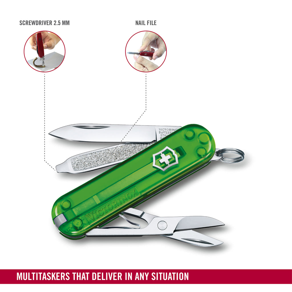 Victorinox Swiss Army Knife - NailClip Wood 580-8 Functions Elegant Nail  Care Multi-Tool for on The go- Red, 65 mm, Small (0.6463) : Amazon.in:  Beauty