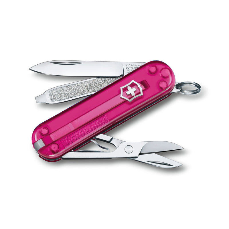 Victorinox Swiss Army Knife - SWISS CLASSICS - 7 Function, Multitool with a Pair of Scissors - Cupcake Dream, 58 mm