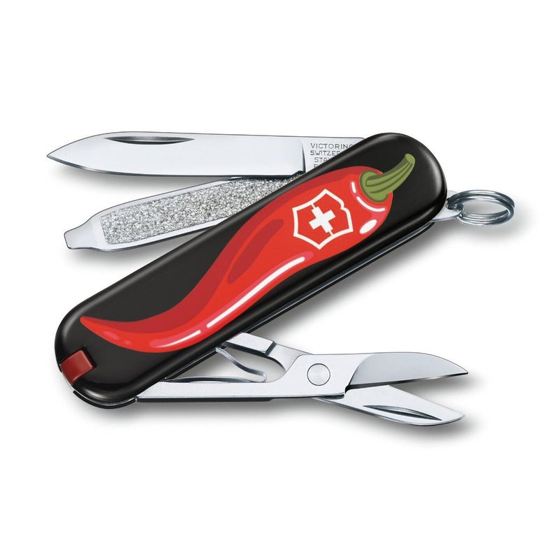 Victorinox Classic Chili Peppers Limited Edition 2019 Swiss Army Knife 7 Functions 58 mm Multicolour