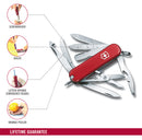 Victorinox Swiss Army Knife - MiniChamp - 18 Functions 58 mm Red