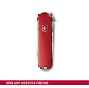 Victorinox Swiss Army Knife - NailClip 580 - 8 Functions 65 mm Red