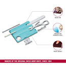 Victorinox SwissCard Nailcare 13 Functions 82 mm Blue