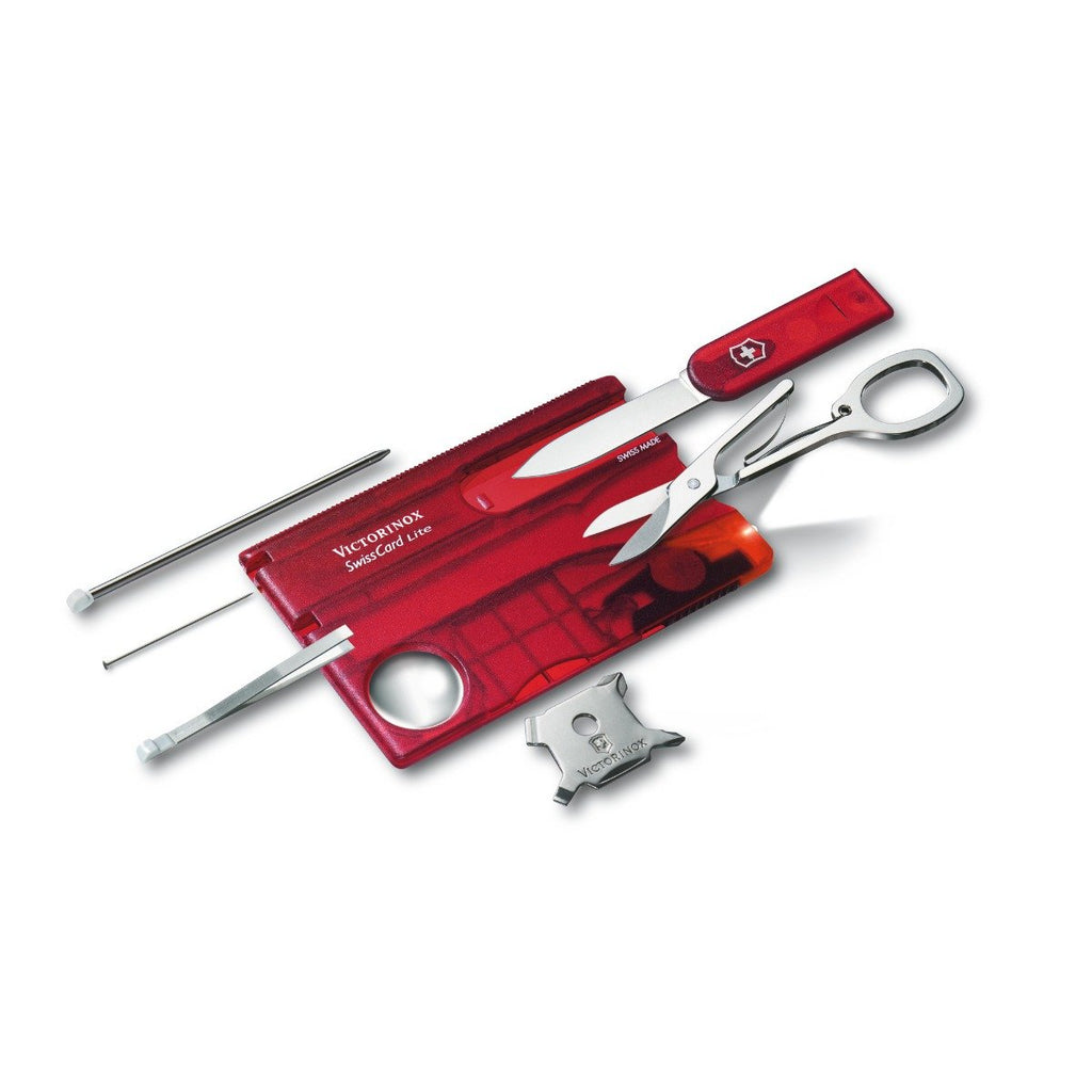 Prices　Buy　Lite　Knives　Online　Swiss　at　army　Card　Swiss　Ruby　Best　Translucent　Red　Victorinox
