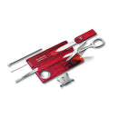 Victorinox SwissCard Classic - 13 Functions LED 82 mm Red