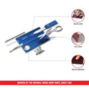 Victorinox SwissCard Classic - 13 Functions LED 82 mm Blue