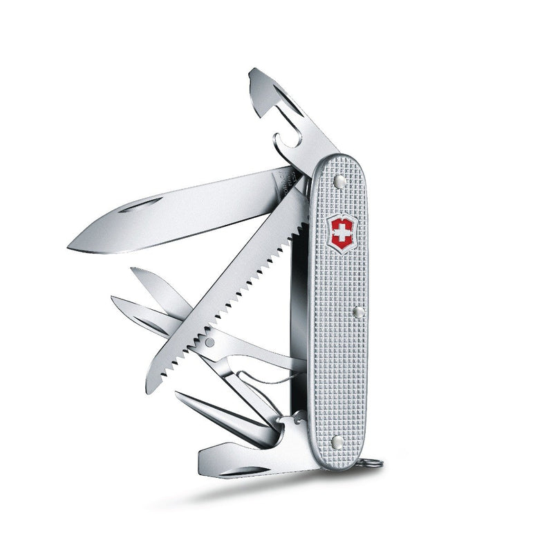 Victorinox Swiss Army Knife - Farmer X Alox - 10 Functions 93 mm Grey